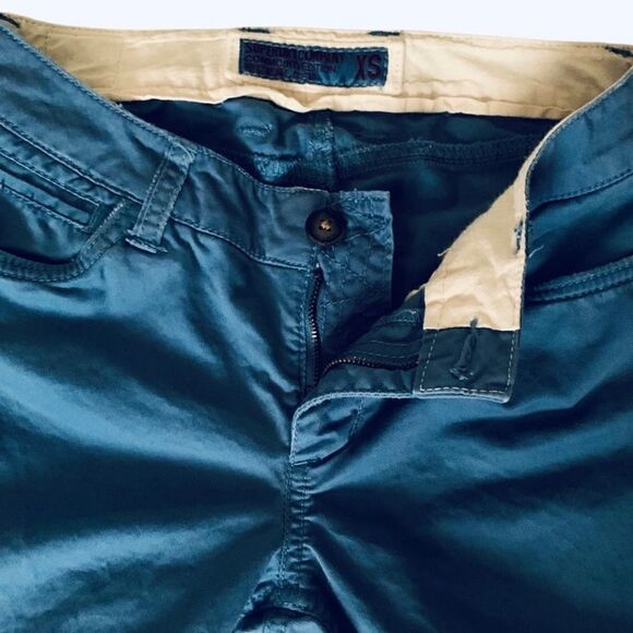 SUPERDRY Company Commdity Edition Blue Mid-Rise Skinny Jeans Size XS - Picture 3 of 10